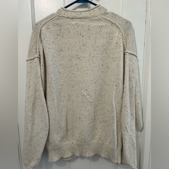 Speckled oversize sweater cardigan - Picture 4 of 5